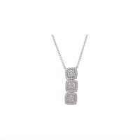 Collier Salvini Femme in Or blanc Diamante 0.027 Ct 20097164 - 20097164